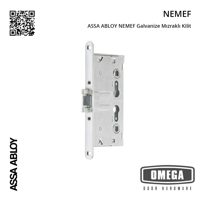 ASSA ABLOY NEMEF Galvanize Mızraklı Kilit