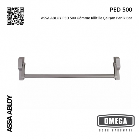 ASSA ABLOY PED 500 Gömme Kilit ile Çalışan Panik Bar
