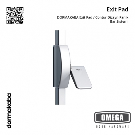DORMAKABA Exit Pad / Contur Dizayn Panik Bar Sistemi
