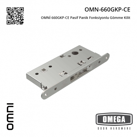 OMNİ 660GKP-CE Pasif Panik Fonksiyonlu Gömme Kilit