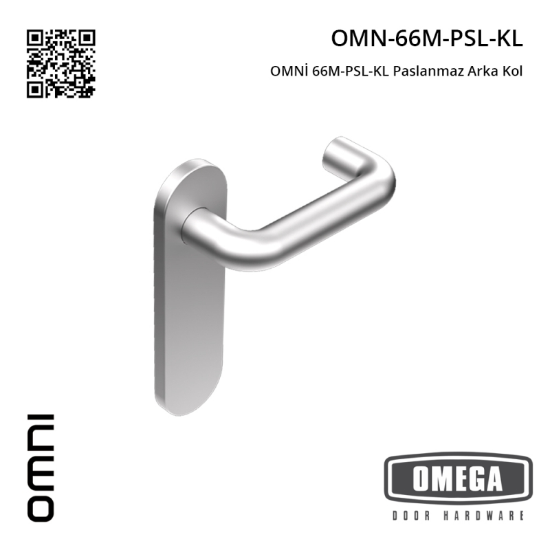 OMNİ 66M-PSL-KL Paslanmaz Arka Kol